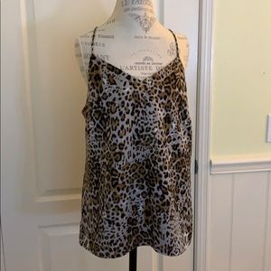 Banana Republic leopard camisole/tank Size Large